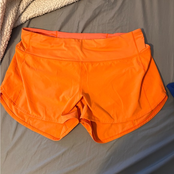 lululemon athletica Pants - To big for me now. Still in great condition. Petty orange color.